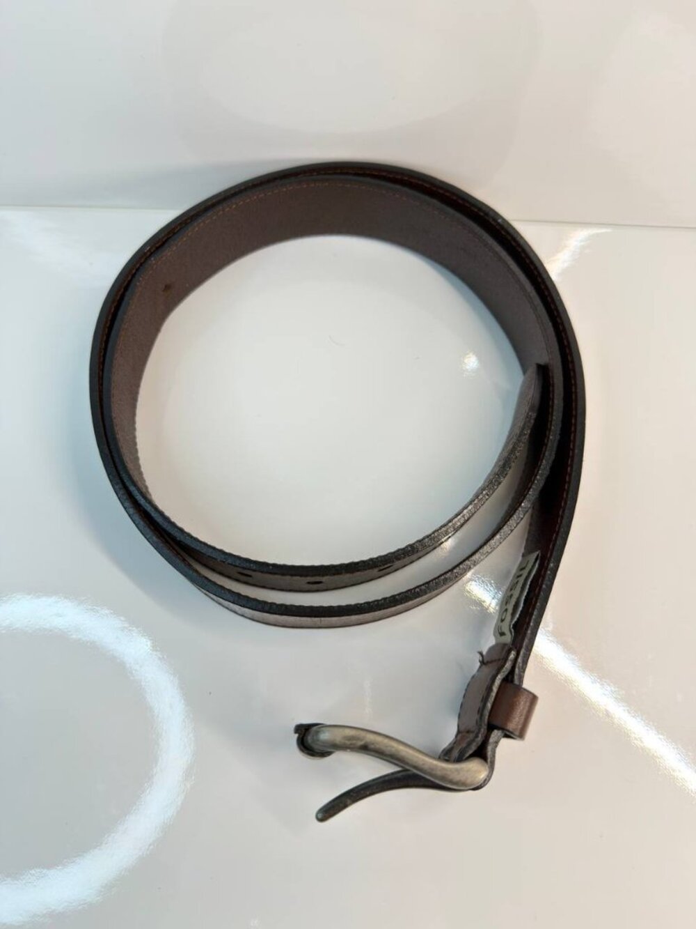 Fossil Leather Belt – Size 42 | Classic Style - Picture 5 of 16